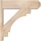 Ekena Millwork Merced Smooth Craftsman Outlooker, Douglas Fir, 7 1/2"W x 26"D x 26"H OUT08X26X26MRC04SDF - alternate 3